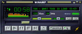 il lettore winamp